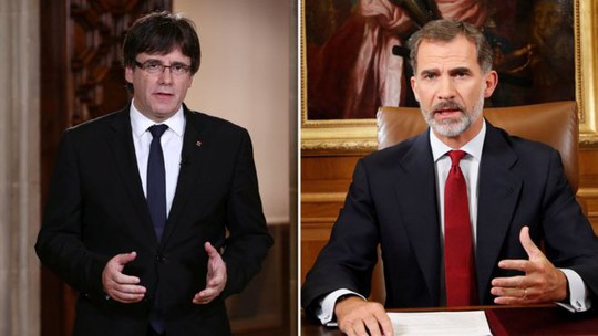 Lãnh đạo Catalonia chỉ trích ngược lại vua Tây Ban Nha - Ảnh 1.