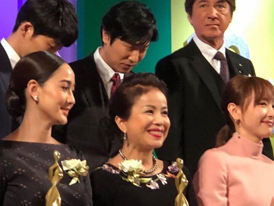 NSƯT Minh Trang xúc động nhận giải tại Liên hoan phim truyền hình quốc tế Tokyo 2017 - Ảnh 1.