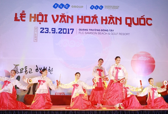 Ngập tràn sắc màu Hàn Quốc trong lễ hội văn hóa tại FLC Sầm Sơn - Ảnh 1.