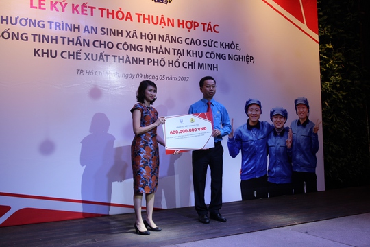 Nâng cao sức khỏe, đời sống công nhân - Ảnh 1.