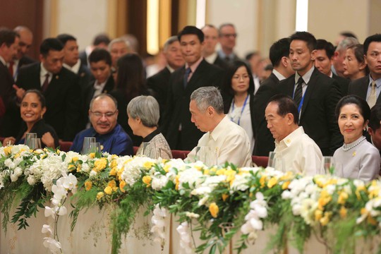 Những hình ảnh ấn tượng tại tiệc chiêu đãi các nhà lãnh đạo APEC - Ảnh 2.