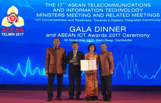 Phần mềm ngân hàng Việt chinh phục ASEAN ICT Awards - Ảnh 1.