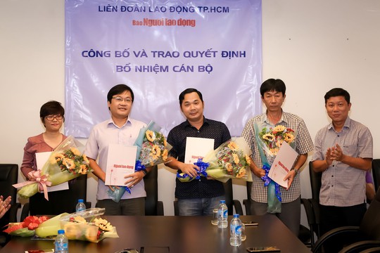 Báo Người Lao Động có 2 phó tổng biên tập mới - Ảnh 2. Báo Người Lao Động có 2 phó tổng biên tập mới - Ảnh 2.