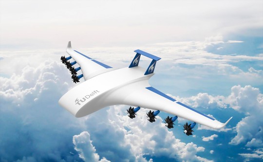 Một thiết kế máy bay chở hàng không phi công Ảnh: airspacemag.com