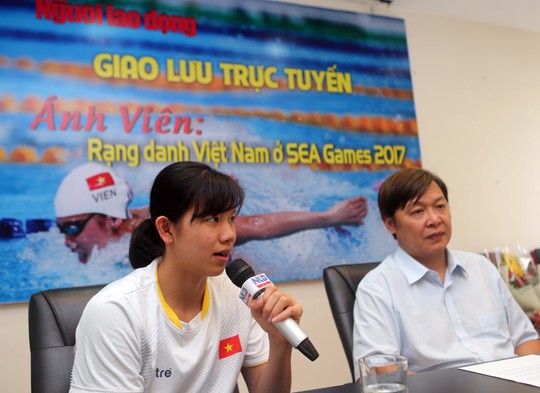 Ánh Viên chưa hài lòng với chính mình - Ảnh 1. Ánh Viên chưa hài lòng với chính mình - Ảnh 1.