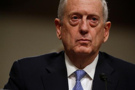 
Bộ trưởng quốc phòng Mỹ James Mattis đau đáu về ngân sách quốc phòng. Ảnh: Reuters
