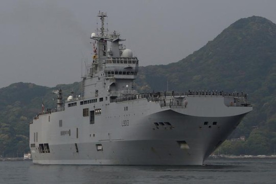 Tàu sân bay Pháp xen vào "chảo lửa" Đông Á