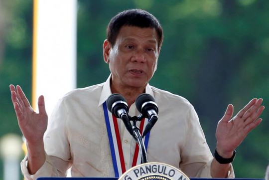 Tổng thống Philippines kêu gọi Mỹ kiềm chế trước Triều Tiên. Ảnh: Reuters