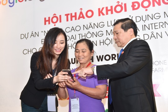 Google hỗ trợ 30.000 nông dân Việt lên mạng - Ảnh 1.