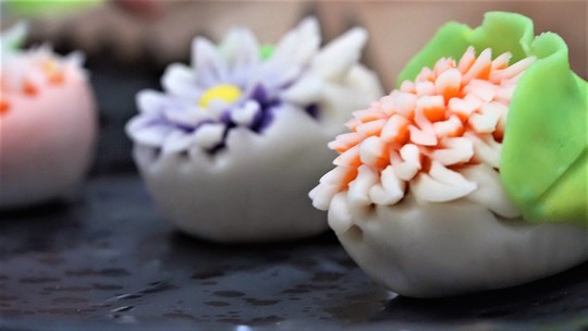 Tinh hoa ẩm thực trong từng chiếc bánh wagashi - Ảnh 1.