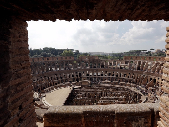Đấu trường La Mã mở cửa tầng cao nhất phục vụ du khách - Ảnh 2.