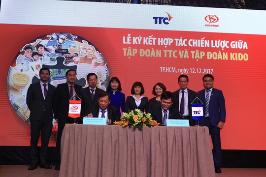 TTC và KIDO ký kết hợp tác phân phối đường - Ảnh 1.