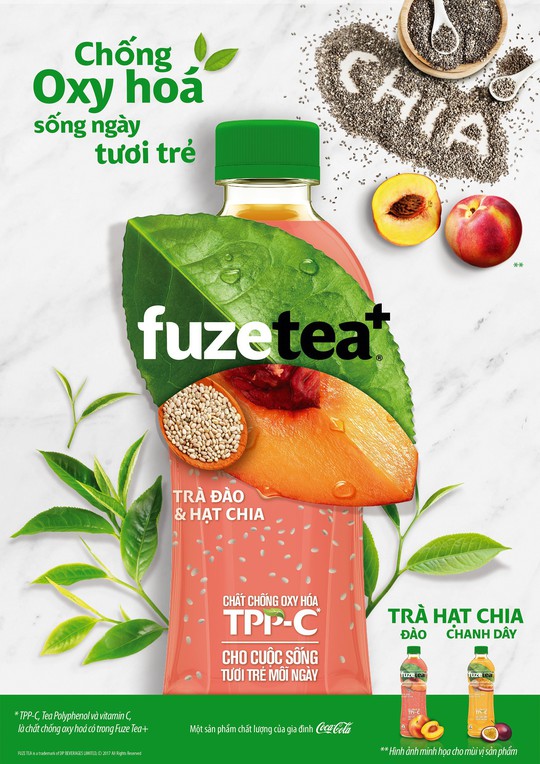 Coca-Cola Việt Nam ra mắt sản phẩm mới Fuzetea+ chống ôxy hóa  - Ảnh 1.