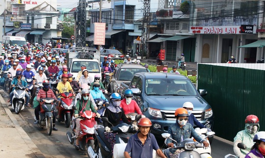 Kẹt xe "kỷ lục" ở Nha Trang