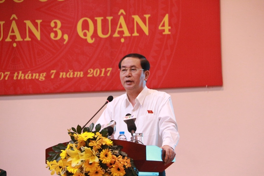 Gặp Chủ tịch nước: nóng sân golf, thu tài sản tham nhũng! - Ảnh 1.