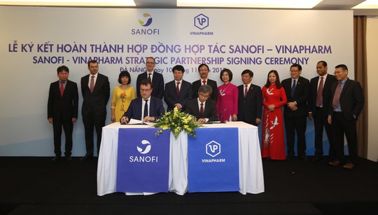 Sanofi Việt Nam hợp tác cùng Vinapharm sản xuất thuốc - Ảnh 1.