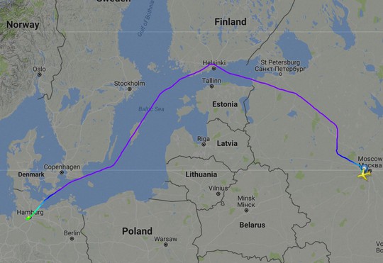 Lý do máy bay chở ông Putin đến G20 bay đường vòng - Ảnh 1.