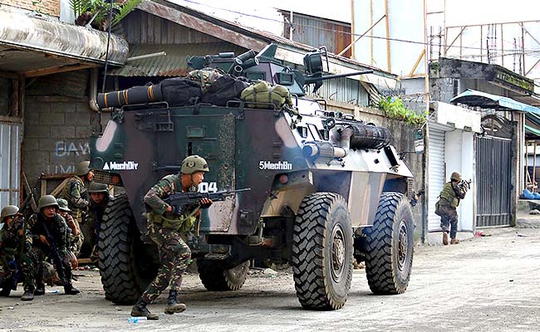 Tay súng thánh chiến nước ngoài xâm nhập Philippines - Ảnh 1.