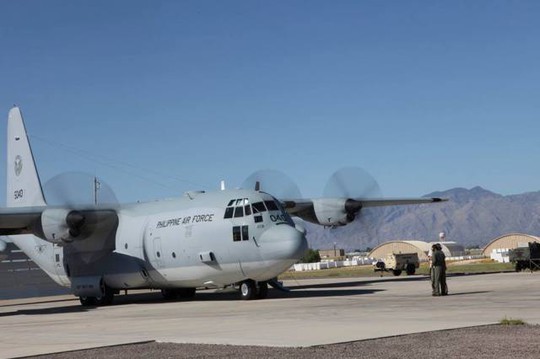 
Một chiếc C-130 của Philippines. Ảnh: Philstar
