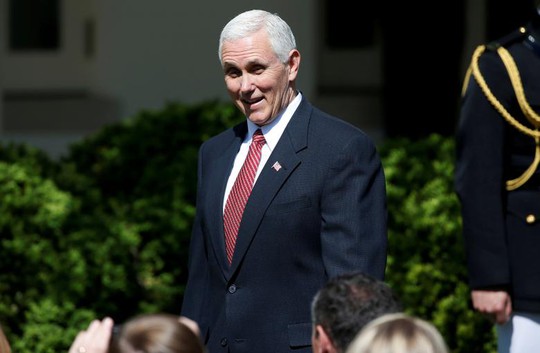 
Phó Tổng thống Mỹ Mike Pence Ảnh: REUTERS
