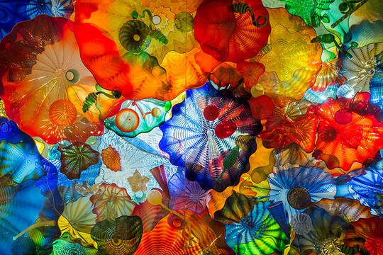 Thăm vườn thủy tinh Chihuly độc nhất vô nhị trên đất Mỹ - Ảnh 1.