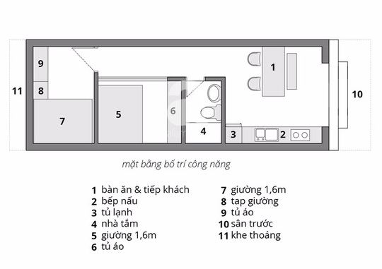 Với 200 triệu, xây ngôi nhà 52m² đầy đủ công năng - Ảnh 1.