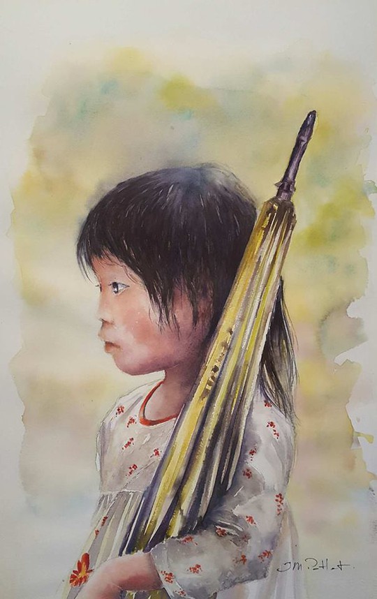 Họa sĩ Pháp triển lãm tranh về Việt Nam tại bảo tàng quê nhà - Ảnh 13.