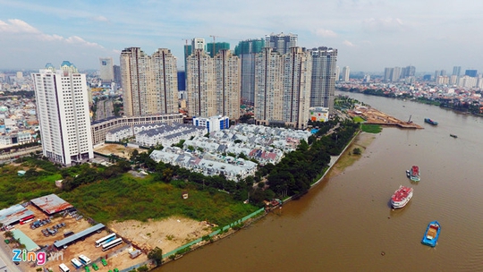 Giá đất bờ sông Sài Gòn cao nhất hơn 700 triệu/m2 - Ảnh 1.