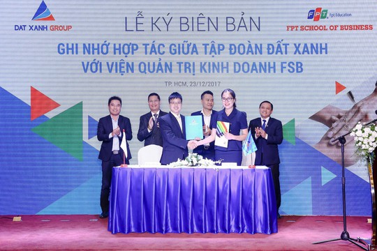 Đất Xanh bắt tay FPT đào tạo tài năng trẻ - Ảnh 1.