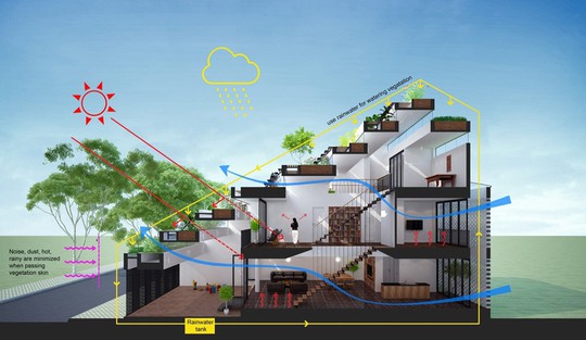 Độc đáo ngôi nhà bậc thang ở Hà Tĩnh - Ảnh 11.