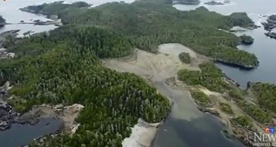 Ngôi làng cổ 14.000 năm tuổi được phát hiện ở Canada. Ảnh CTV News.