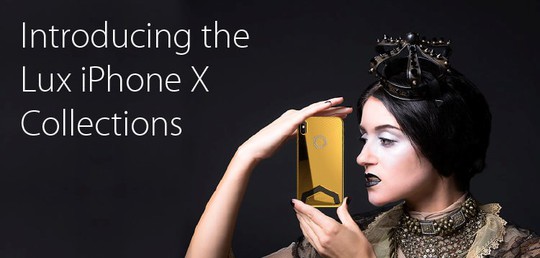 Phát sốt với iPhone X mạ vàng giá 1,5 tỉ vừa lộ diện - Ảnh 4.