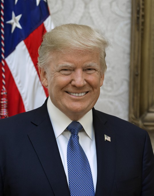 president trump official portrait