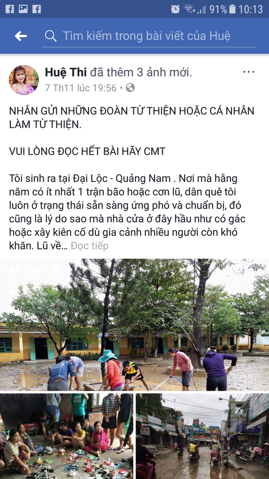 Cứu trợ lũ lụt: Sao cứ l
