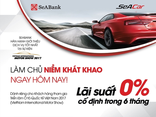SeABank dành nhiều ưu đãi cho khách hàng mua xe ô tô - Ảnh 1.