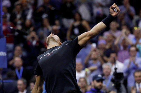 Hạ gọn Del Potro, Nadal vào chung kết US Open - Ảnh 1.