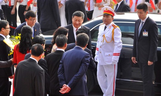 Tổng Bí thư, Chủ tịch Tập Cận Bình dự lễ khánh thành Cung hữu nghị Việt - Trung - Ảnh 1.
