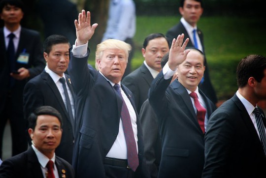 Chủ tịch nước và Tổng thống Donald Trump ra Tuyên bố chung Việt-Mỹ - Ảnh 1.