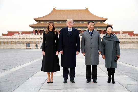 Trung Quốc đón chào Tổng thống Donald Trump - Ảnh 6.