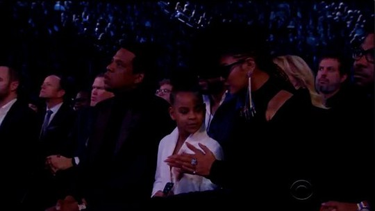 Con gái vợ chồng Beyonce thu hút tại Grammy 2018 - Ảnh 1.