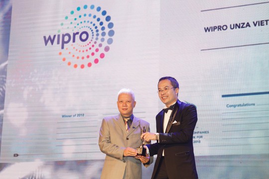 Wipro Unza nhận giải thưởng bình chọn một trong những nơi làm việc tốt nhất châu Á - Ảnh 1.