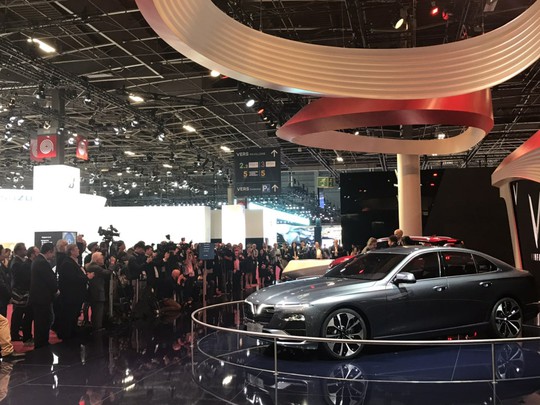 VinFast duy trì độ “hot” tại Paris Motor Show - Ảnh 3. VinFast duy trì độ “hot” tại Paris Motor Show - Ảnh 3.