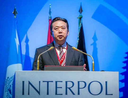 Interpol yêu cầu Trung Quốc trả lời về chủ tịch mất tích - Ảnh 1.