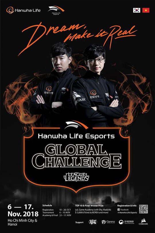 Chiêu mộ thí sinh tham gia vòng loại cho Giải đấu E-sports toàn cầu Hanwha Life - Ảnh 2.