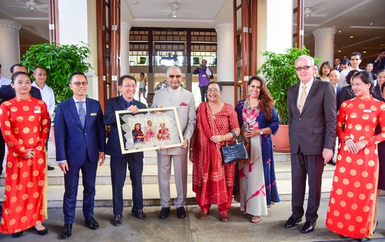 Tổng thống Ấn Độ cùng phu nhân thăm di sản thế giới Mỹ Sơn - Ảnh 16.