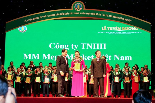 Công ty MM Mega Market Việt Nam được vinh danh Doanh nghiệp vì nhà nông - Ảnh 1.