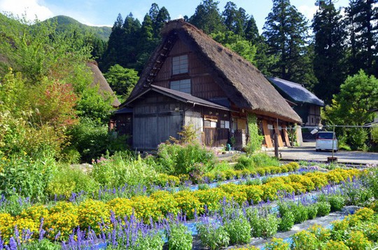 Những ngôi nhà đẹp tựa tranh vẽ ở nông thôn Nhật Bản - Ảnh 4.