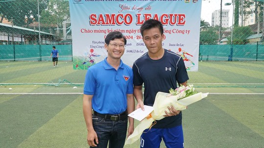 Sôi nổi giải bóng đá SAMCO League - Ảnh 4.