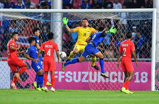 Clip: Thái Lan đánh bại Singapore, dắt tay Philippines vào bán kết AFF Cup - Ảnh 3.
