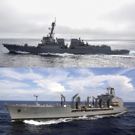 Tàu chiến Mỹ tăng tần suất qua eo biển Đài Loan - Ảnh 1.